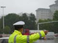 隨州公安交警雨中堅守，全力保障道路安全暢通
